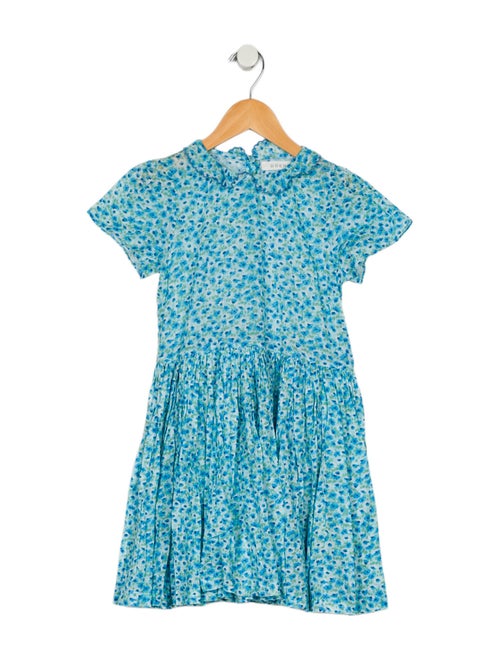 DÔEN Girls' Patterned Short Sleeve Dress