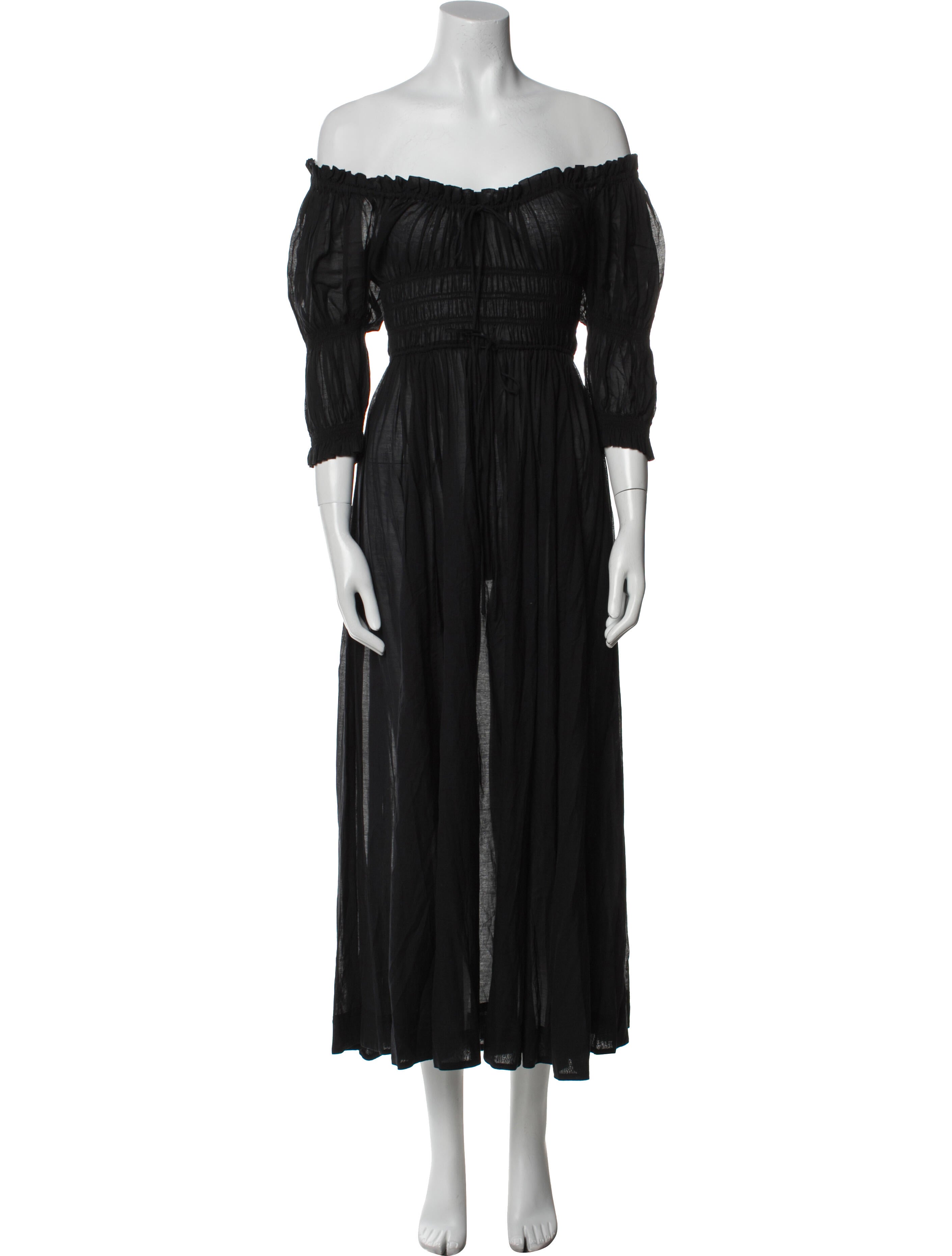 DÔEN Off-The-Shoulder Long Dress