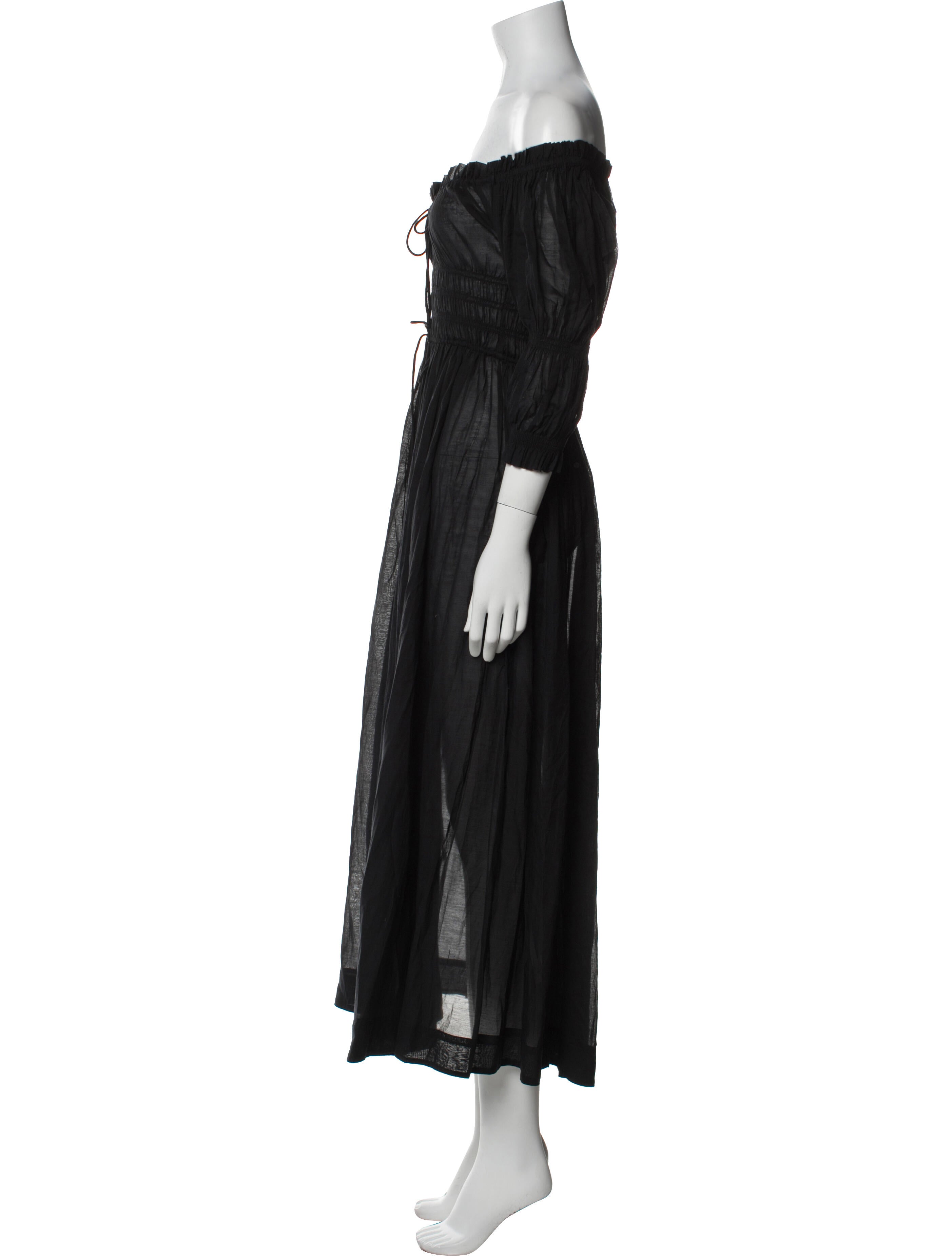 DÔEN Off-The-Shoulder Long Dress