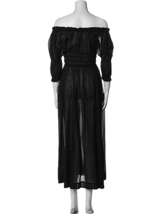 DÔEN Off-The-Shoulder Long Dress