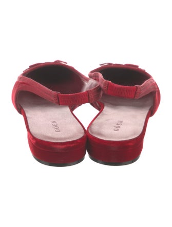 DÔEN Velvet Slingback Flats