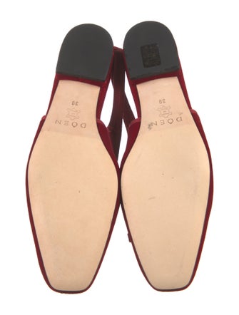 DÔEN Velvet Slingback Flats