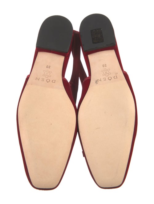 DÔEN Velvet Slingback Flats