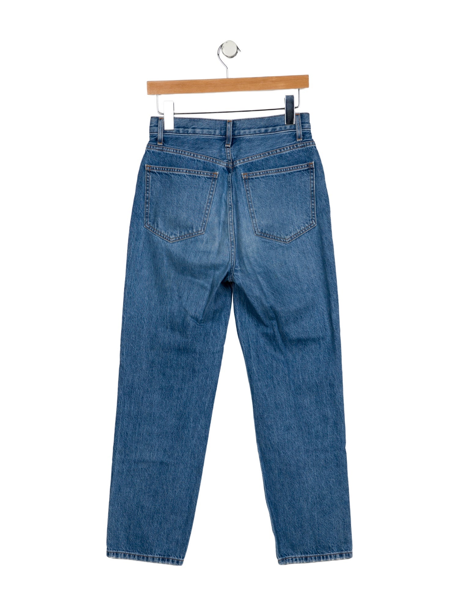 DÔEN High-Rise Straight Leg Jeans