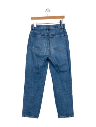 DÔEN High-Rise Straight Leg Jeans