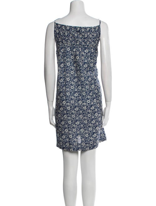 DÔEN Floral Print Knee-Length Dress