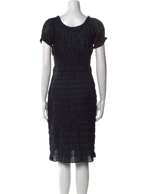 DÔEN Scoop Neck Knee-Length Dress