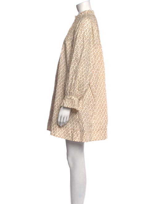 DÔEN Floral Print Knee-Length Dress