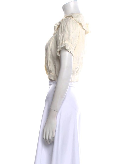 DÔEN Short Sleeve Crop Top