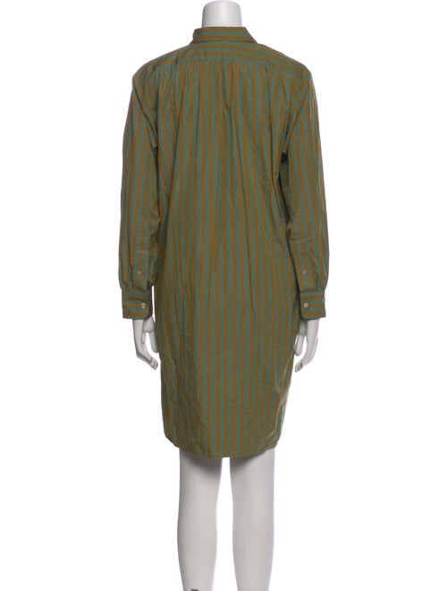 DÔEN Striped Knee-Length Dress