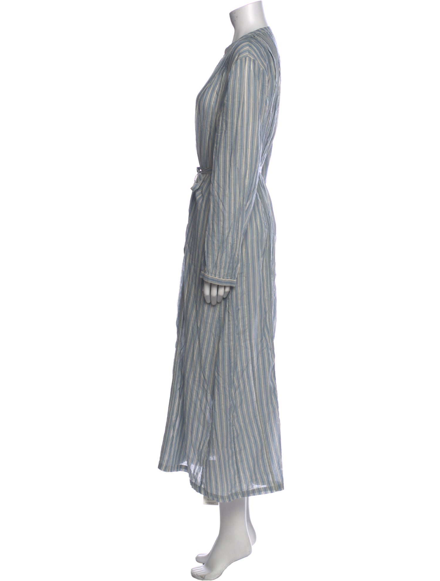 DÔEN Striped Long Dress