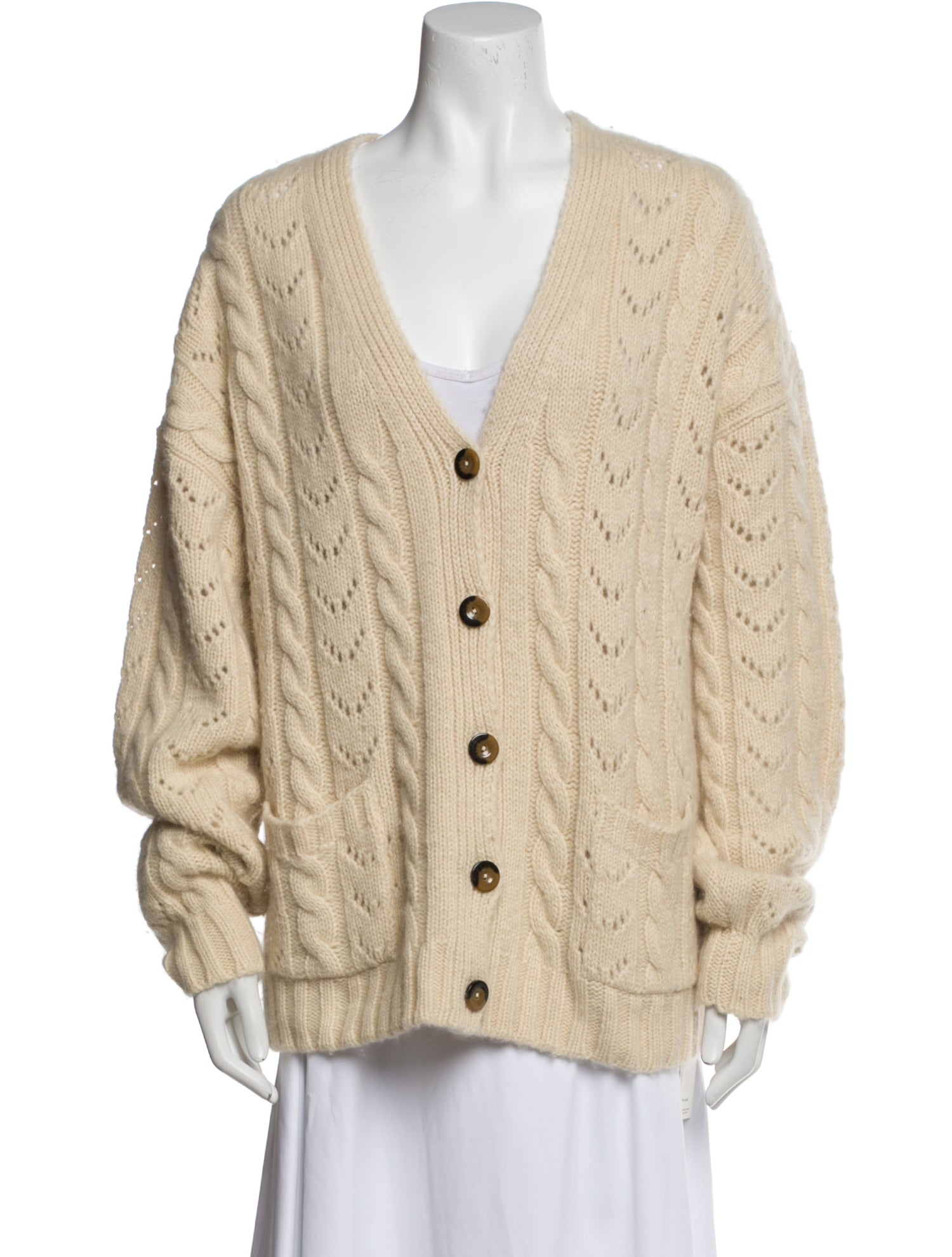 DÔEN Wool V-Neck Sweater