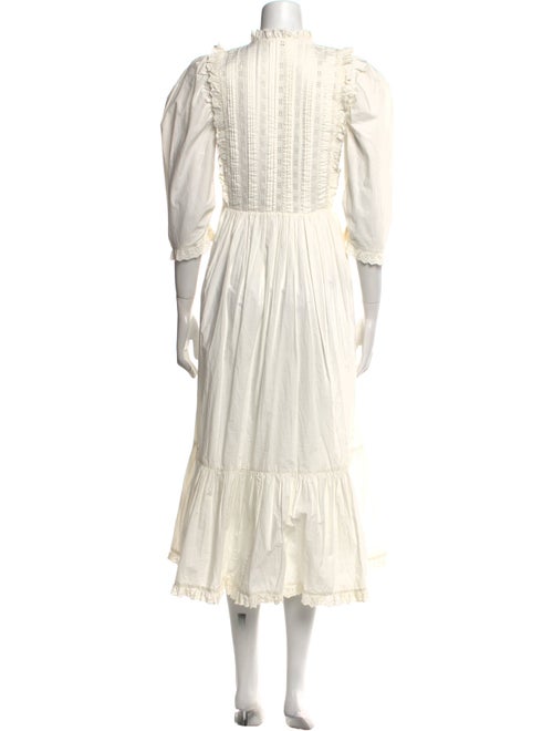 DÔEN Mock Neck Long Dress