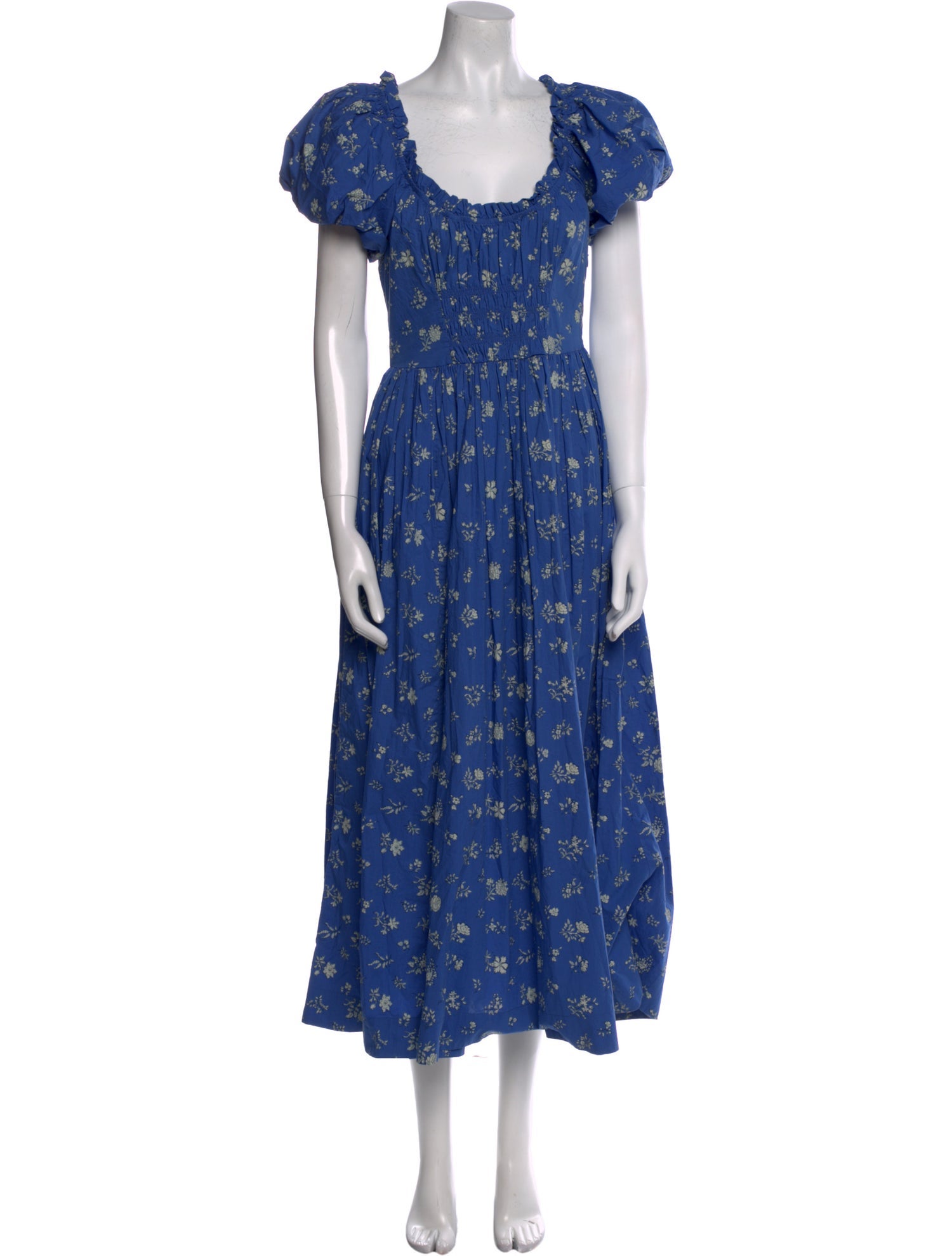 DÔEN Floral Print Long Dress