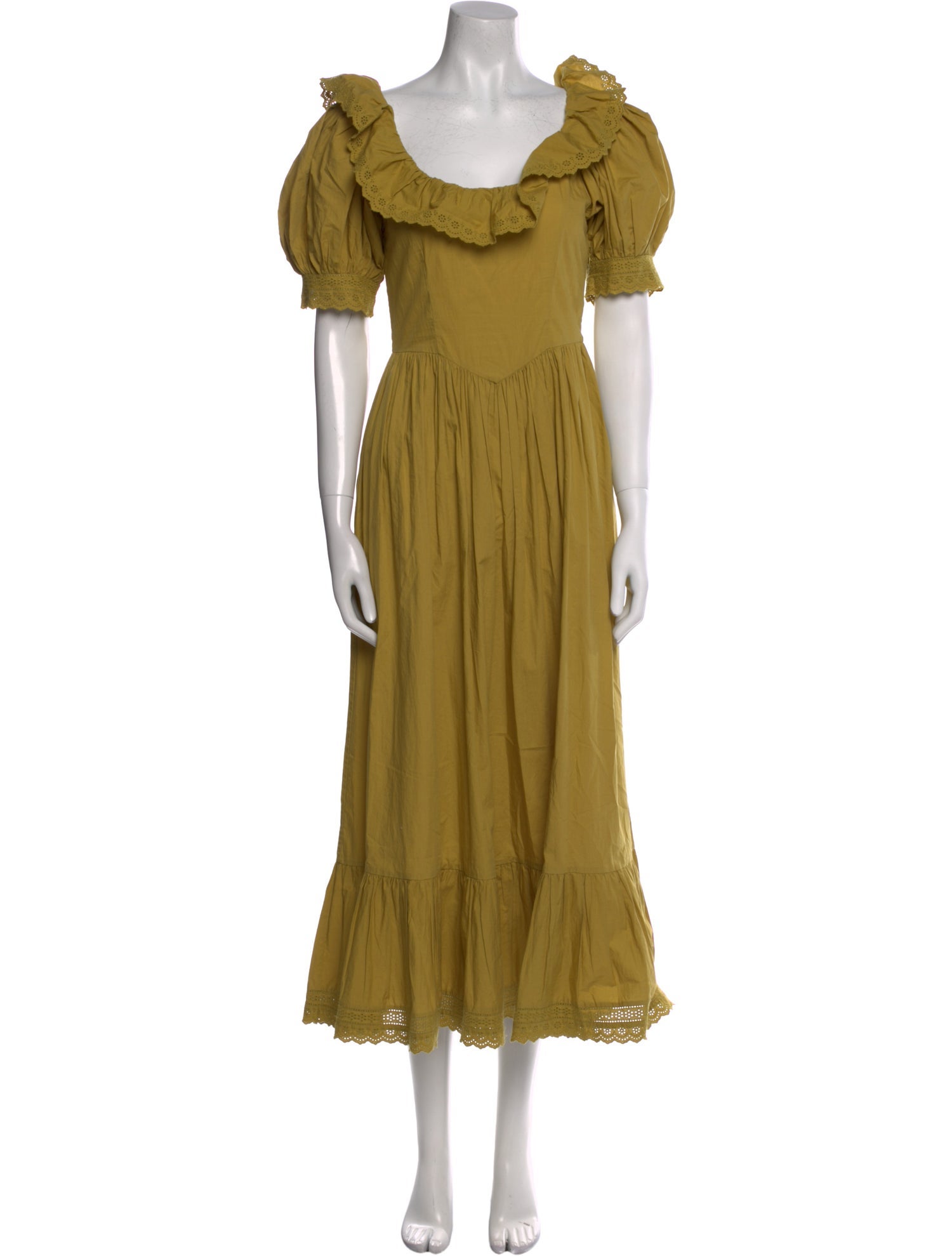 DÔEN Square Neckline Long Dress