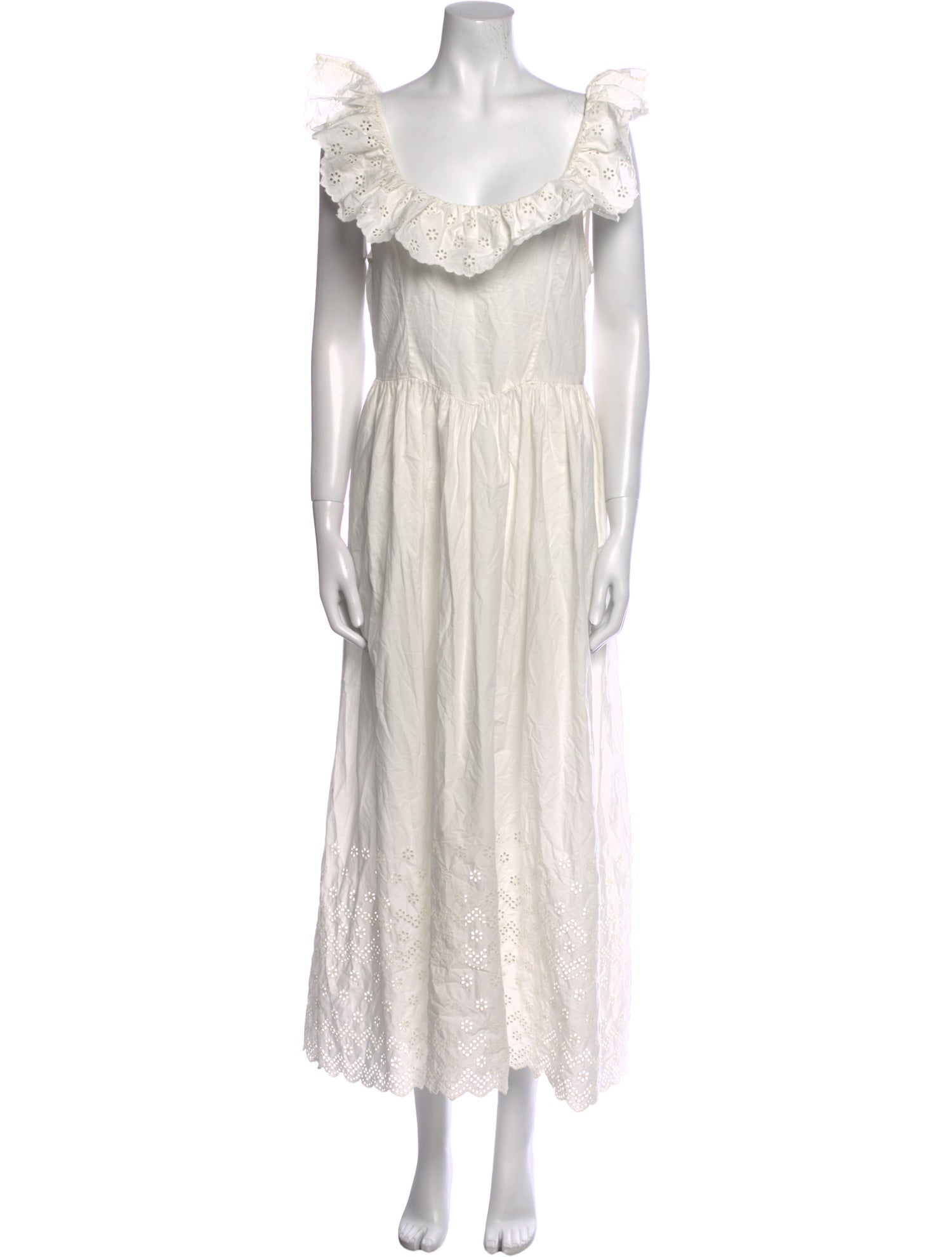 DÔEN Scoop Neck Long Dress