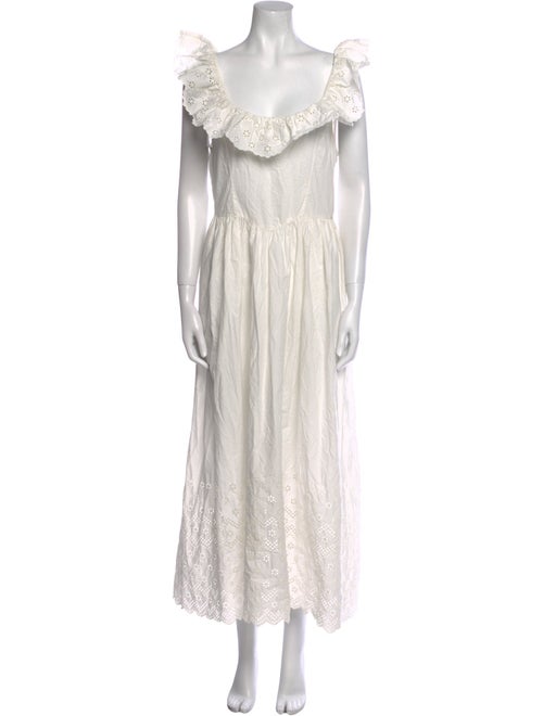 DÔEN Scoop Neck Long Dress