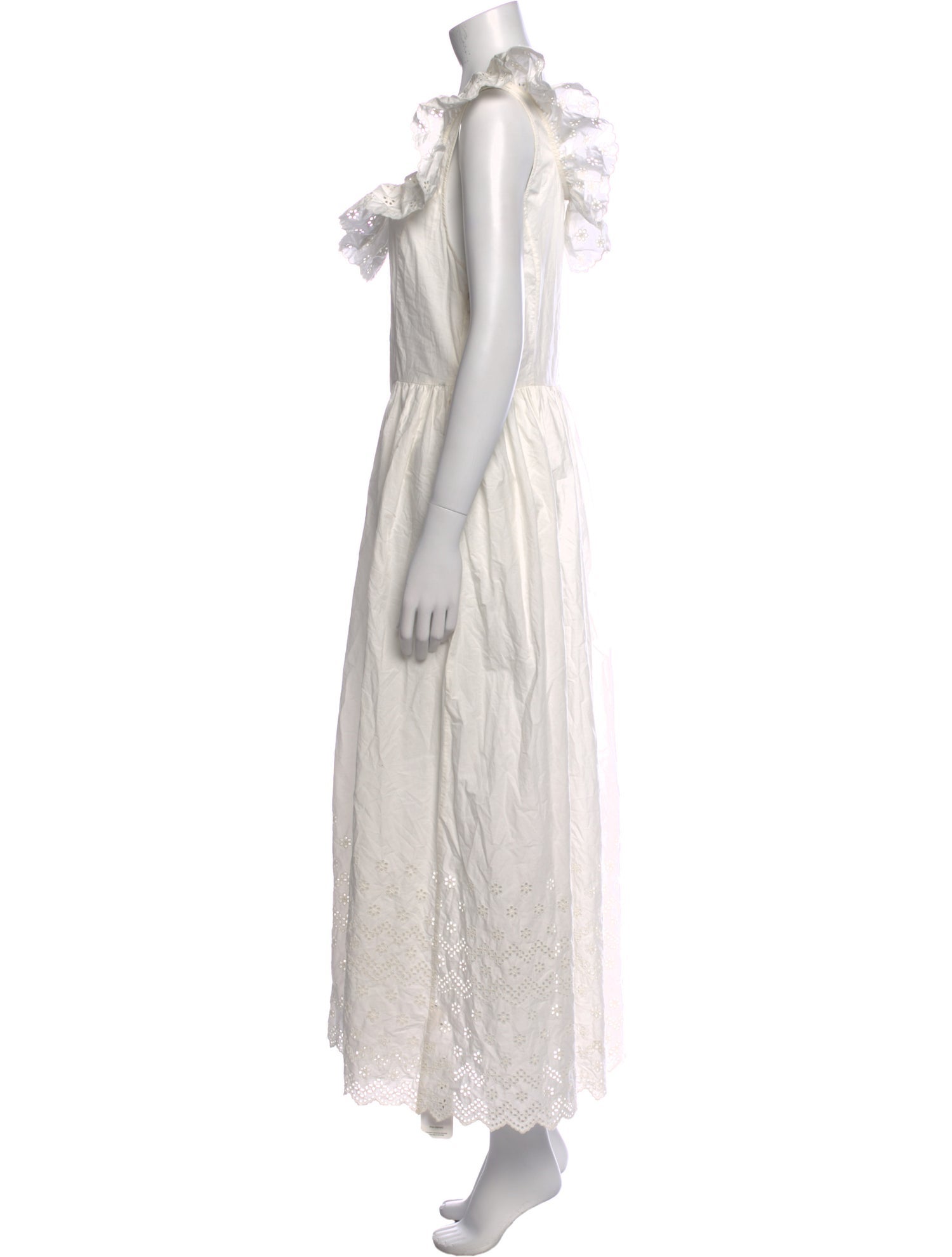 DÔEN Scoop Neck Long Dress