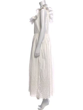 DÔEN Scoop Neck Long Dress