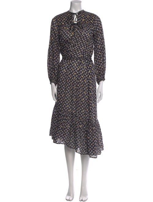 DÔEN Printed Long Dress