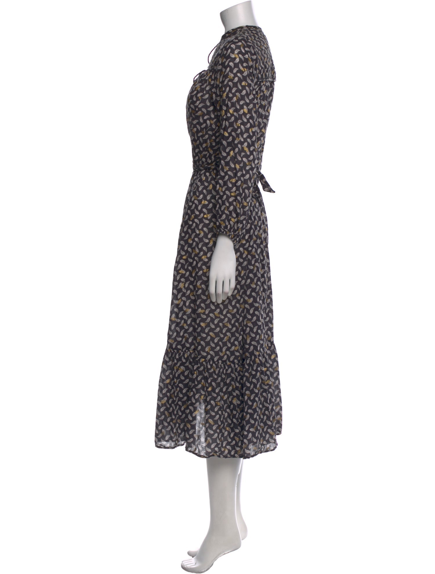 DÔEN Printed Long Dress