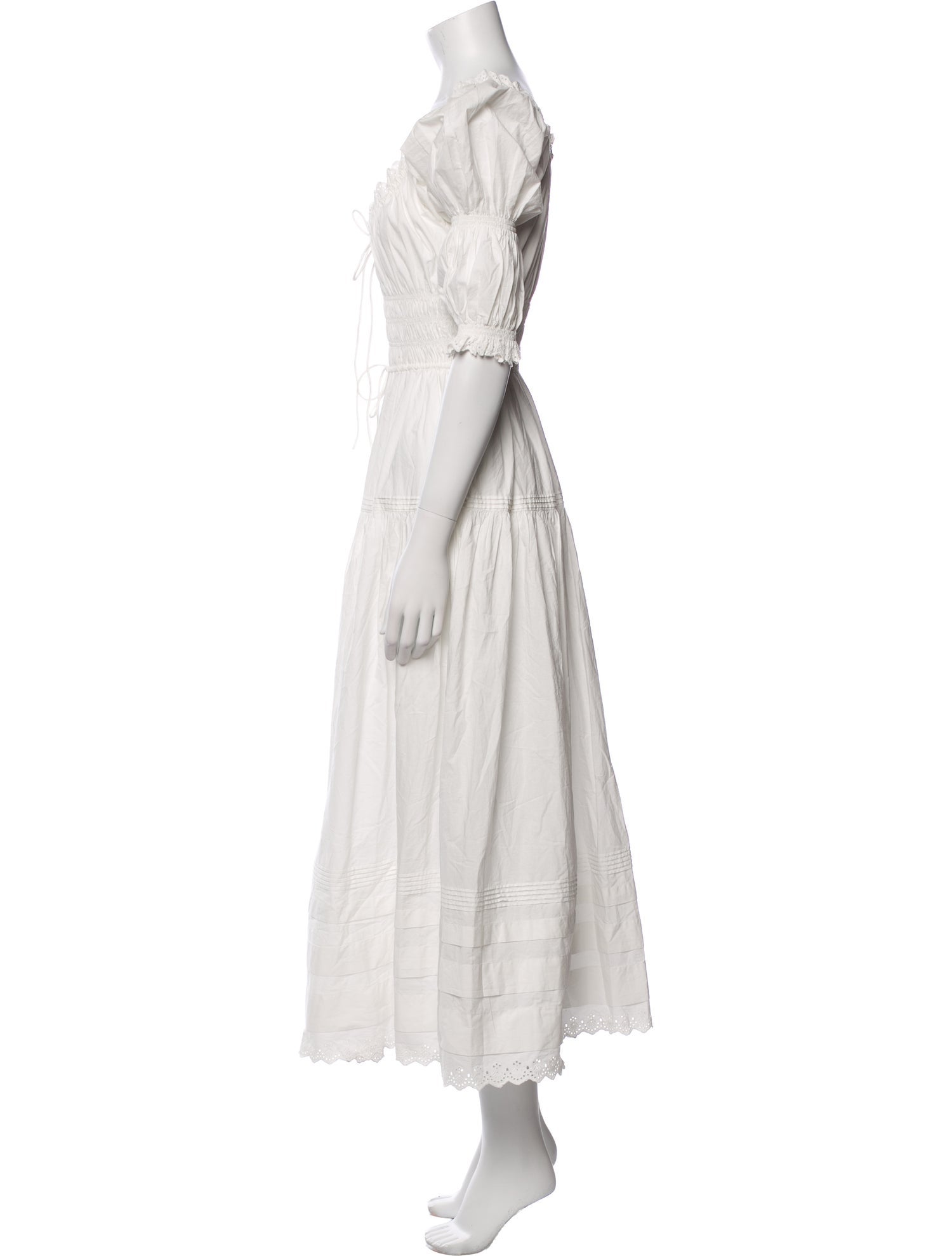 DÔEN V-Neck Long Dress