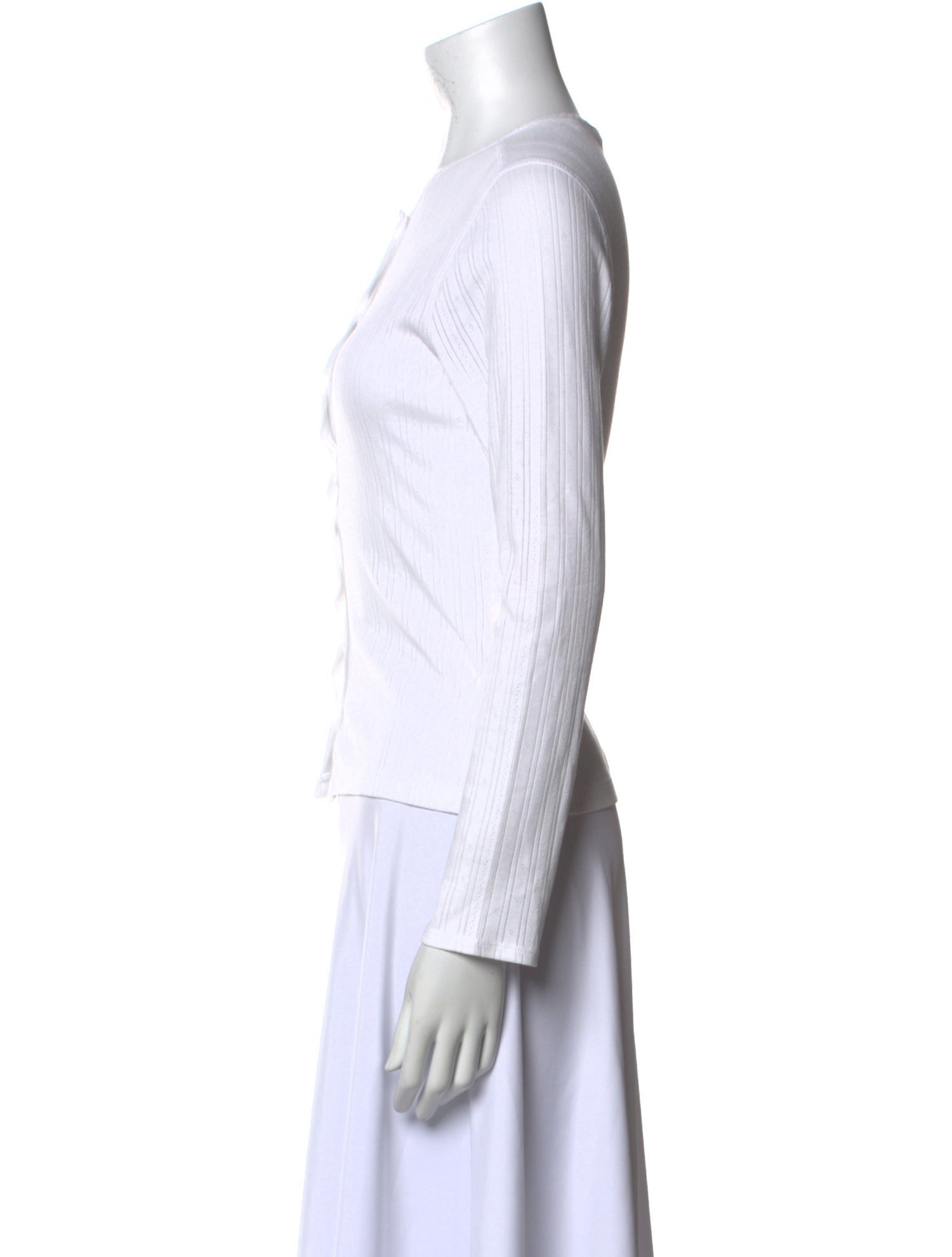 DÔEN Striped Crew Neck Top w/ Tags