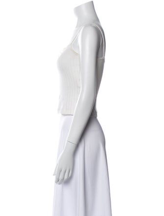 DÔEN Square Neckline Sleeveless Crop Top