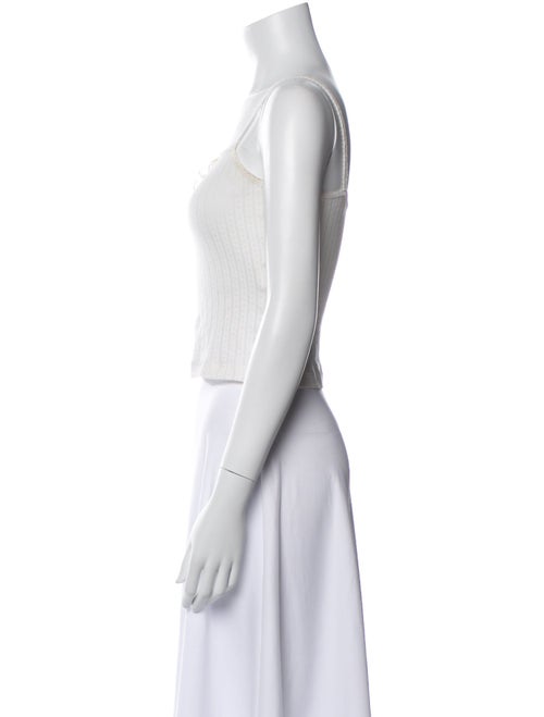 DÔEN Square Neckline Sleeveless Crop Top