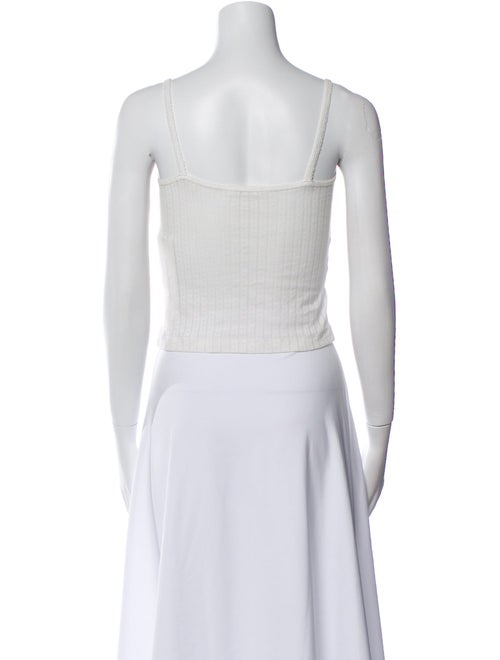 DÔEN Square Neckline Sleeveless Crop Top