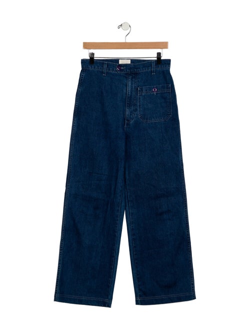 DÔEN High-Rise Wide Leg Jeans