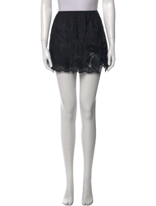 DÔEN Bow Accents Mini Skirt