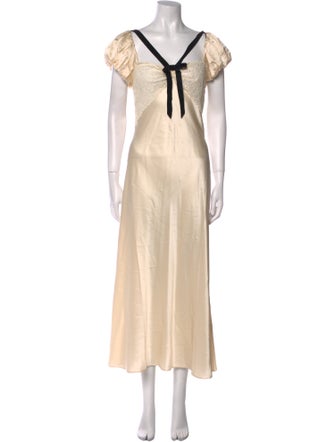 DÔEN Silk Long Dress