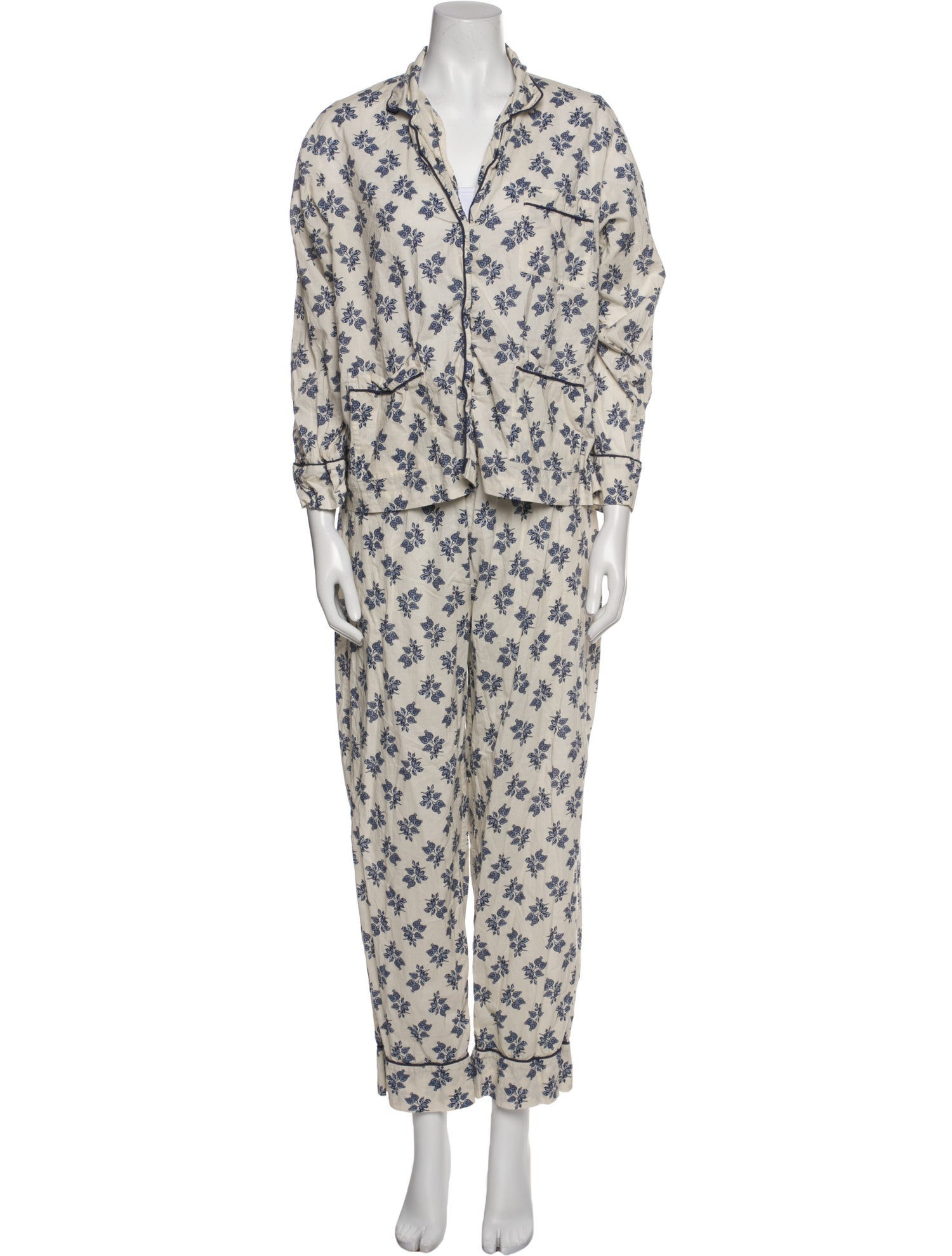 DÔEN Printed Pant Set