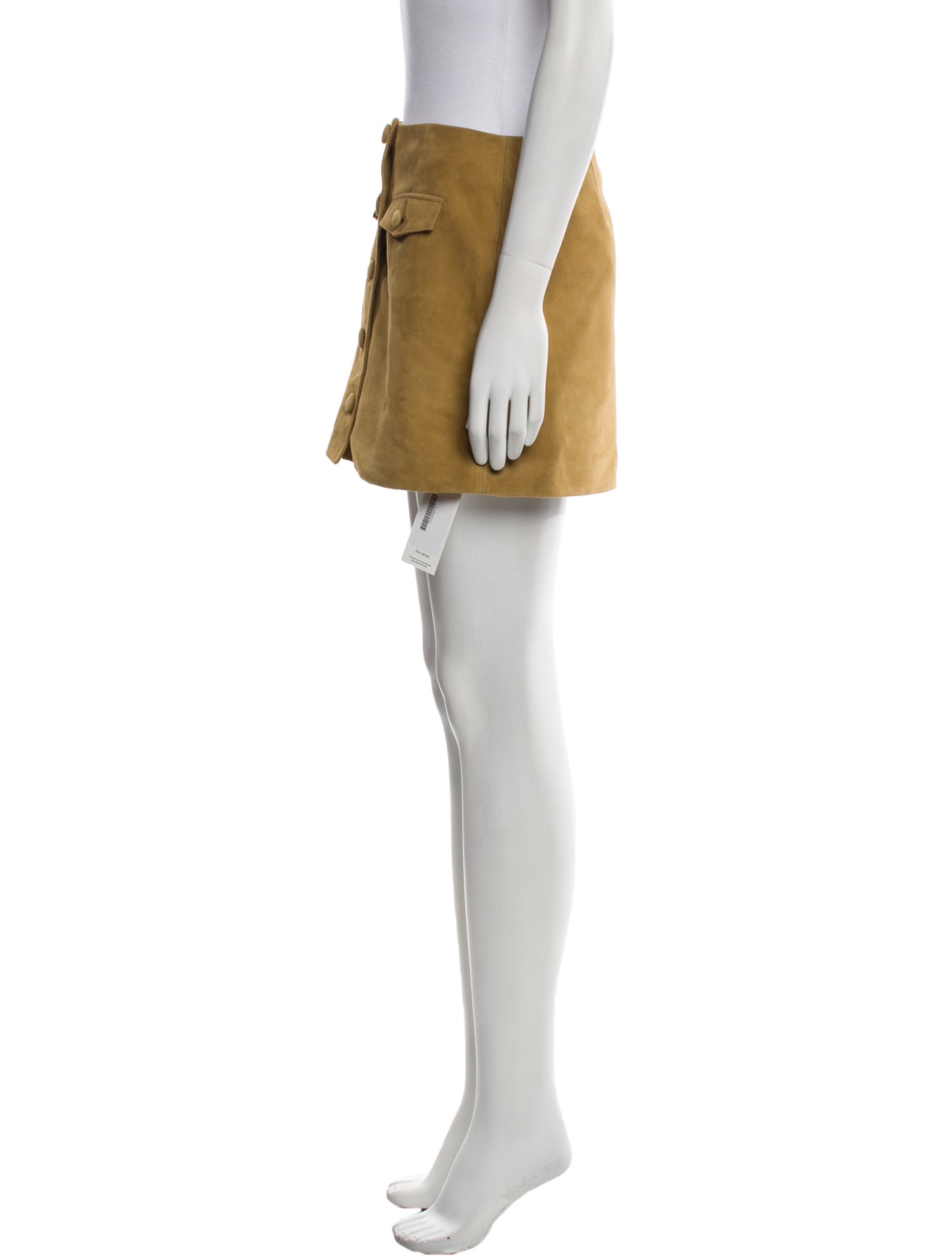 DÔEN Suede Mini Skirt