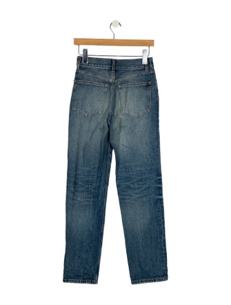 DÔEN Mid-Rise Straight Leg Jeans