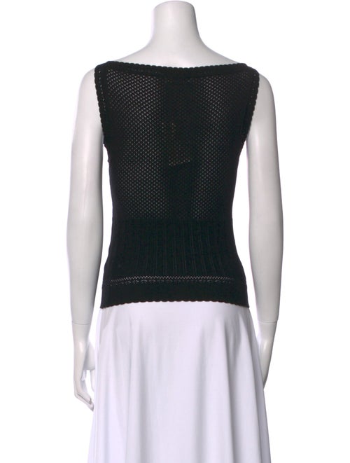 DÔEN Bateau Neckline Sleeveless Top