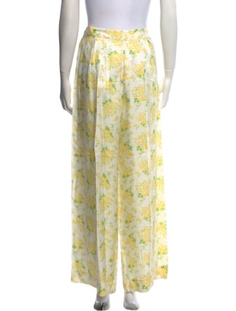 DÔEN Printed Wide Leg Pants