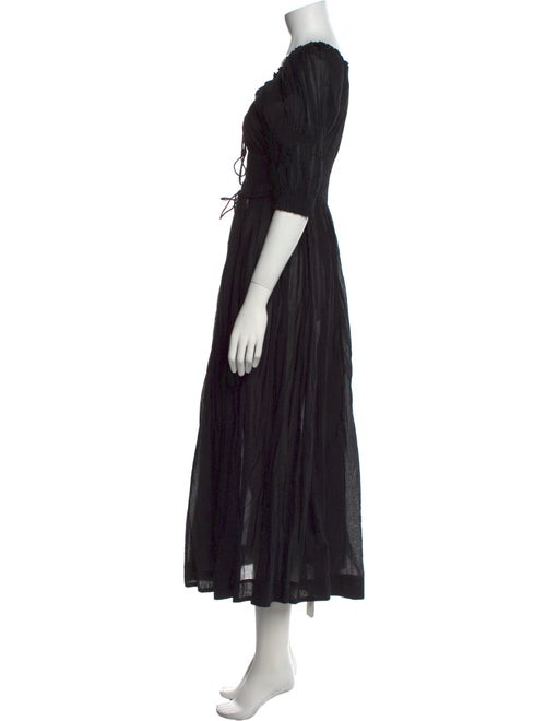 DÔEN Scoop Neck Long Dress