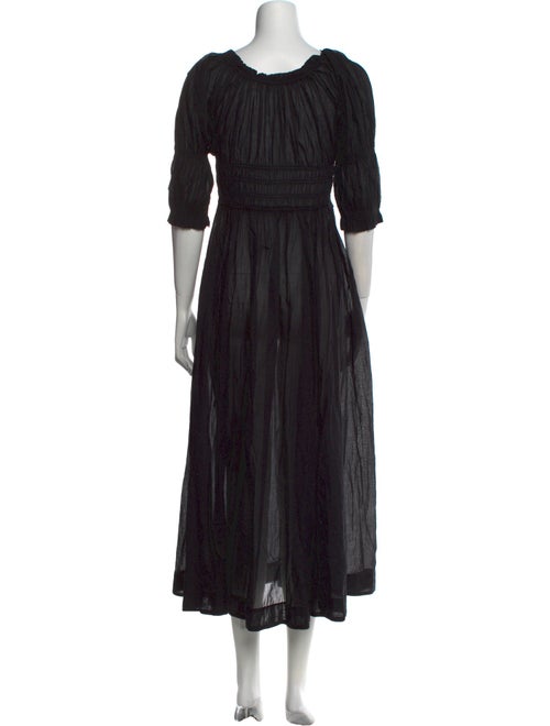 DÔEN Scoop Neck Long Dress