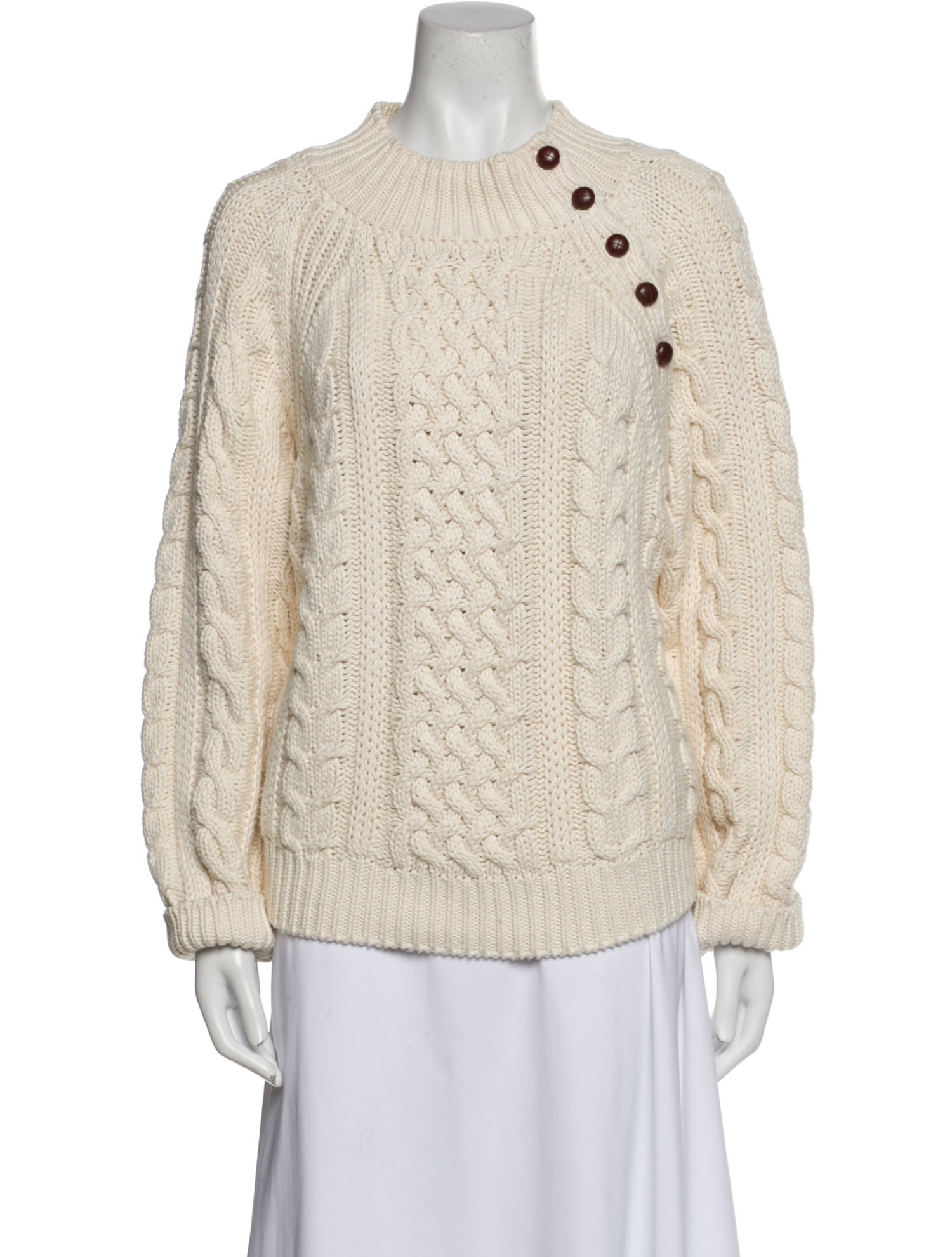 DÔEN Mock Neck Sweater