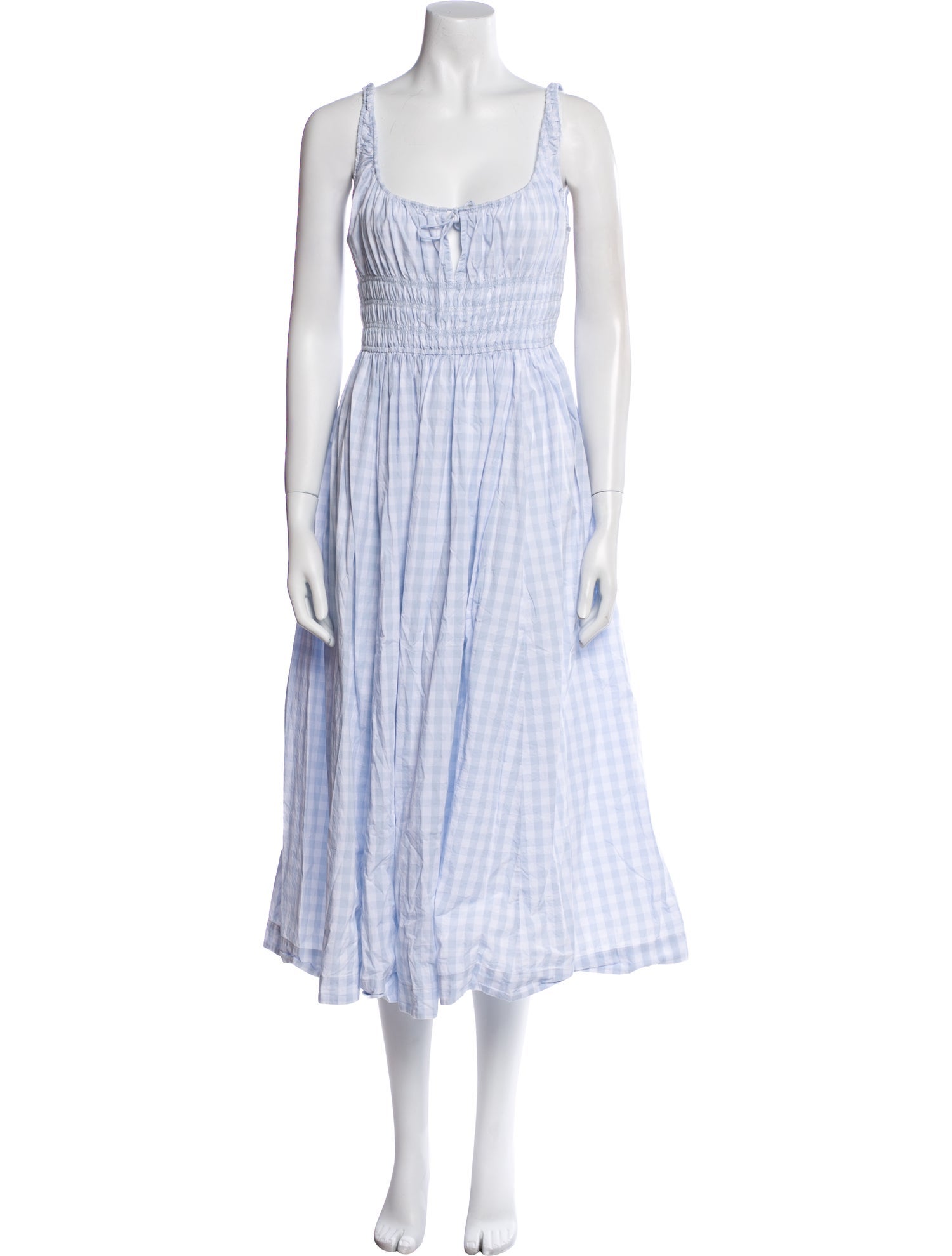 DÔEN Striped Long Dress