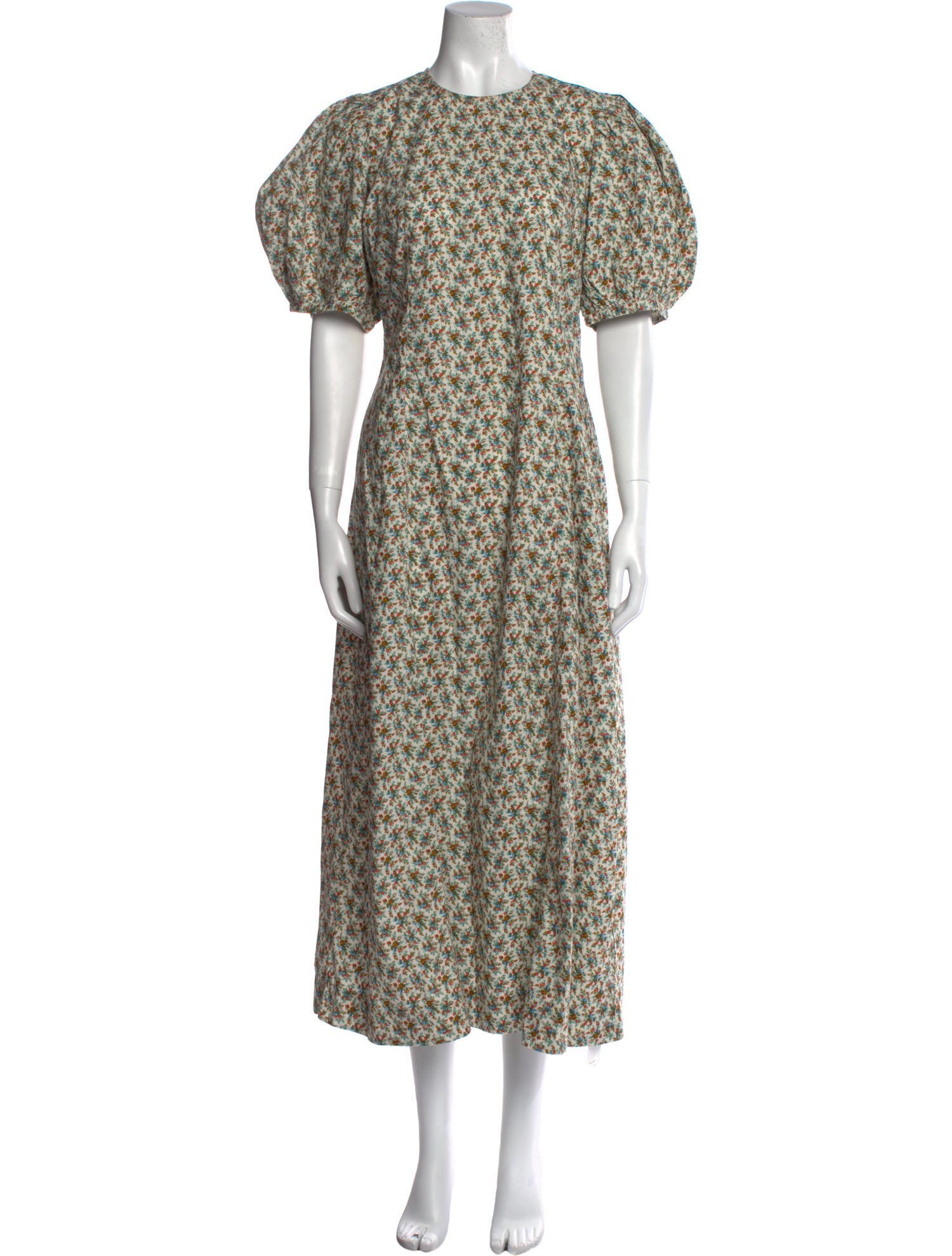 DÔEN Floral Print Long Dress