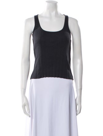 DÔEN Scoop Neck Sleeveless Top