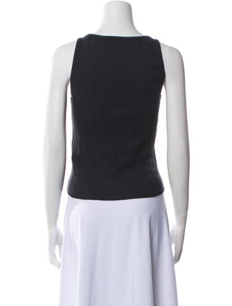 DÔEN Scoop Neck Sleeveless Top