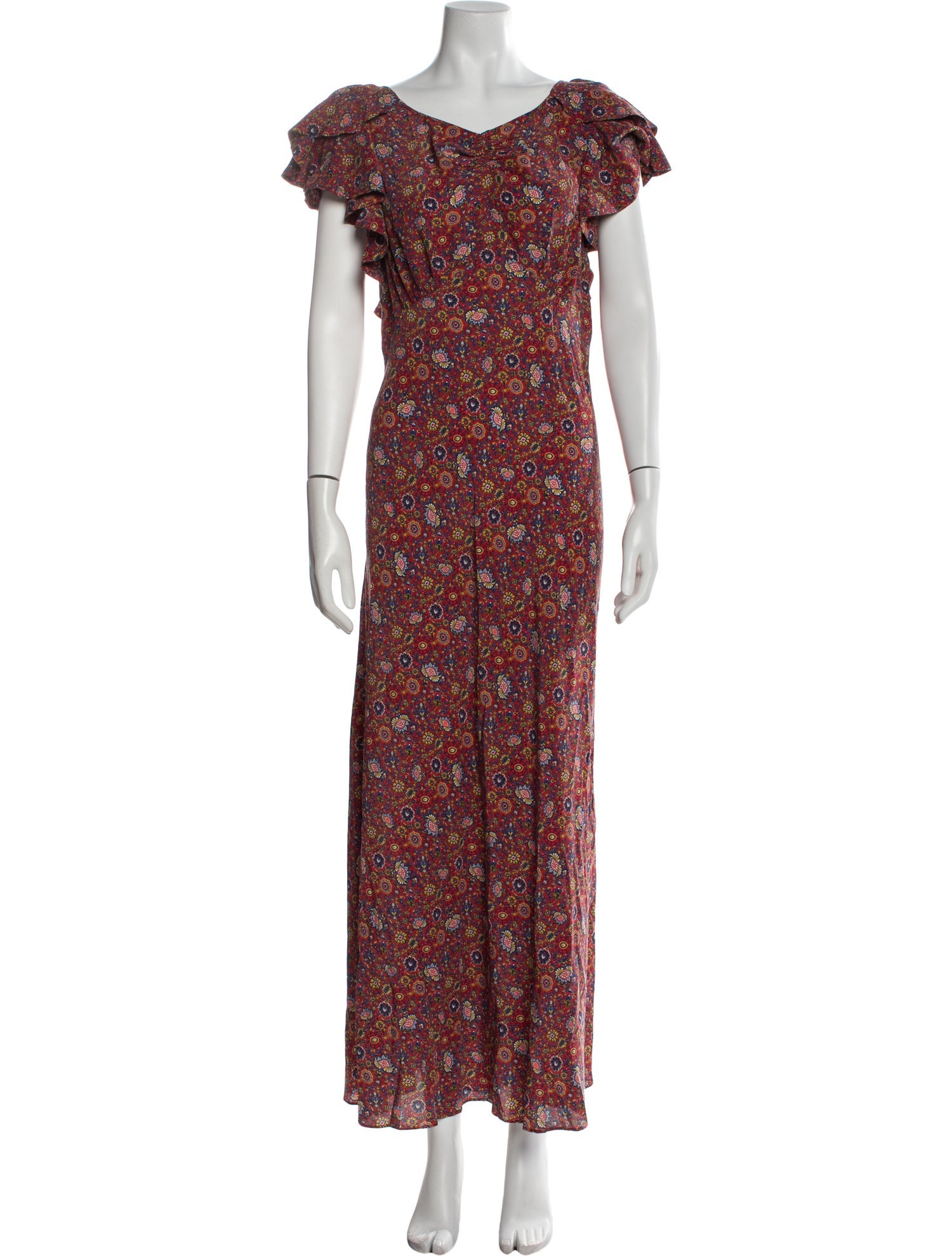 DÔEN Silk Long Dress w/ Tags