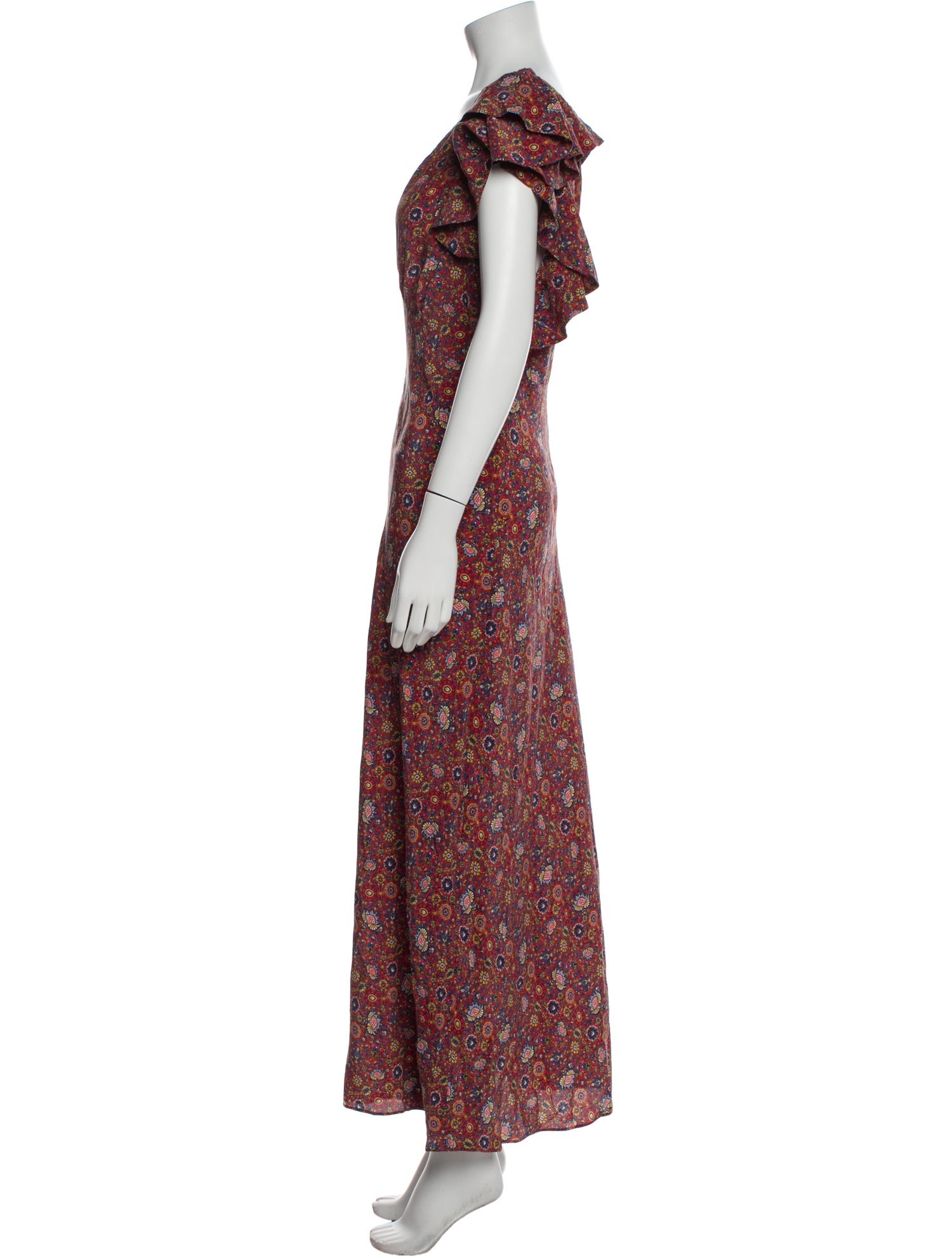 DÔEN Silk Long Dress w/ Tags