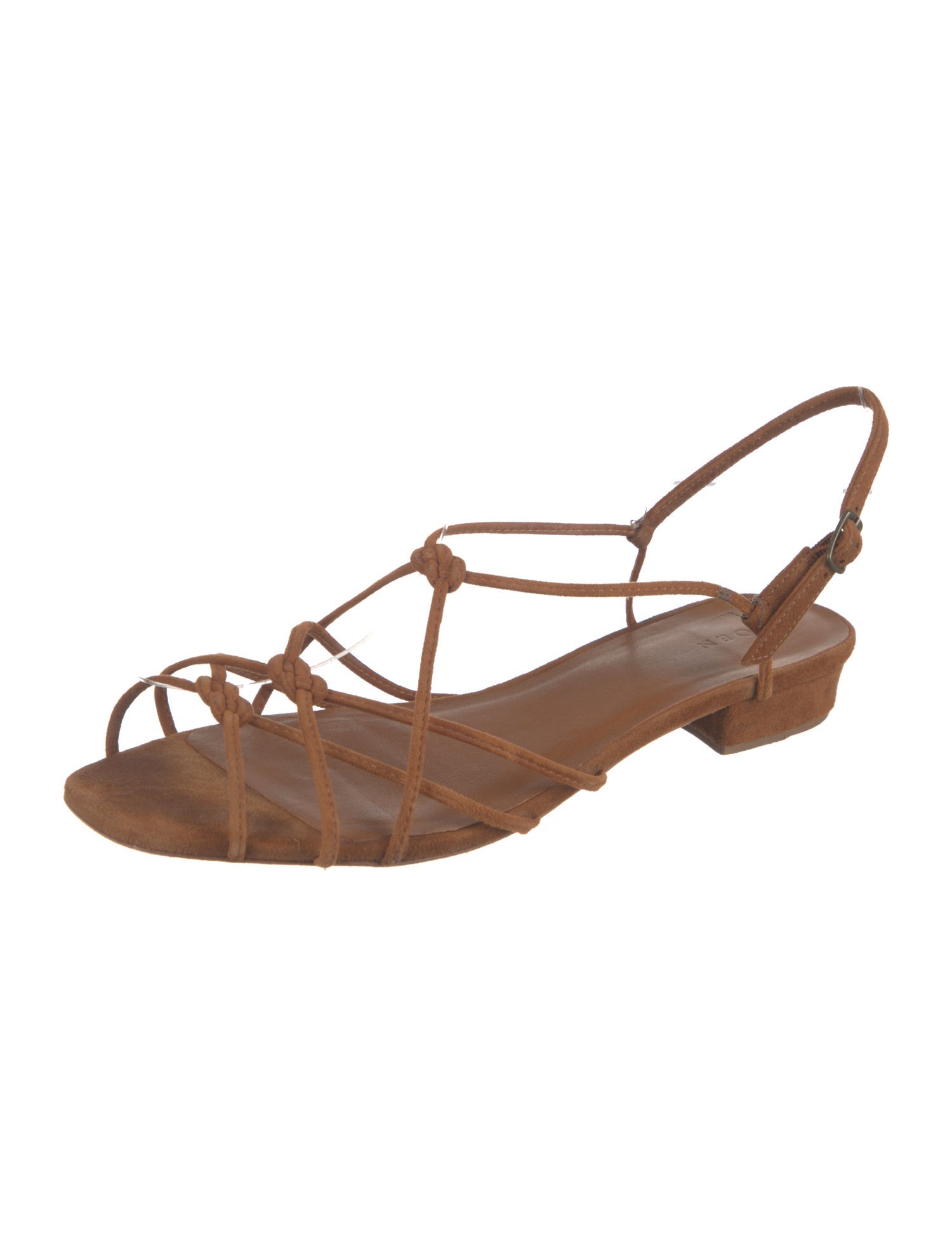 DÔEN Suede Slingback Sandals