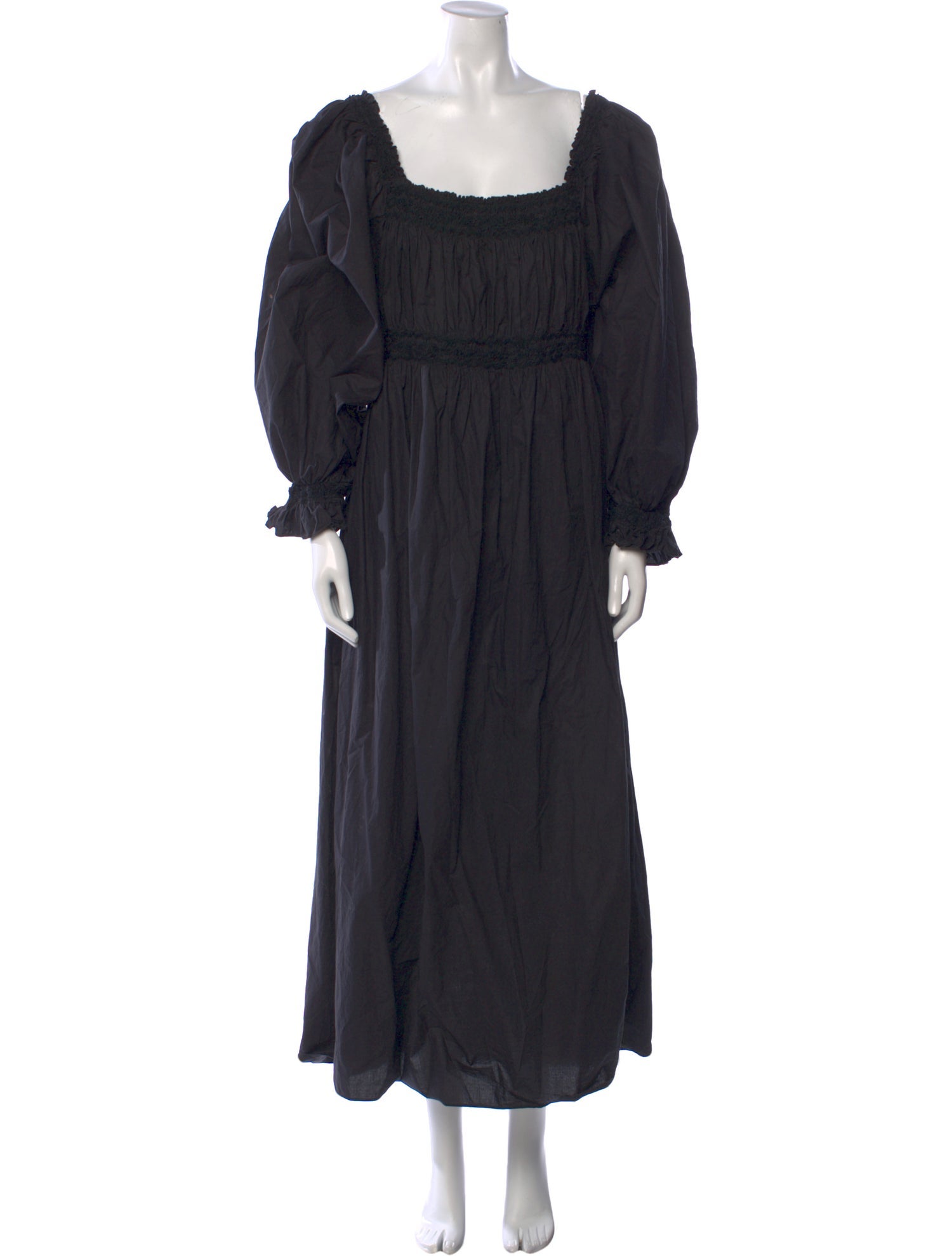 DÔEN Square Neckline Long Dress