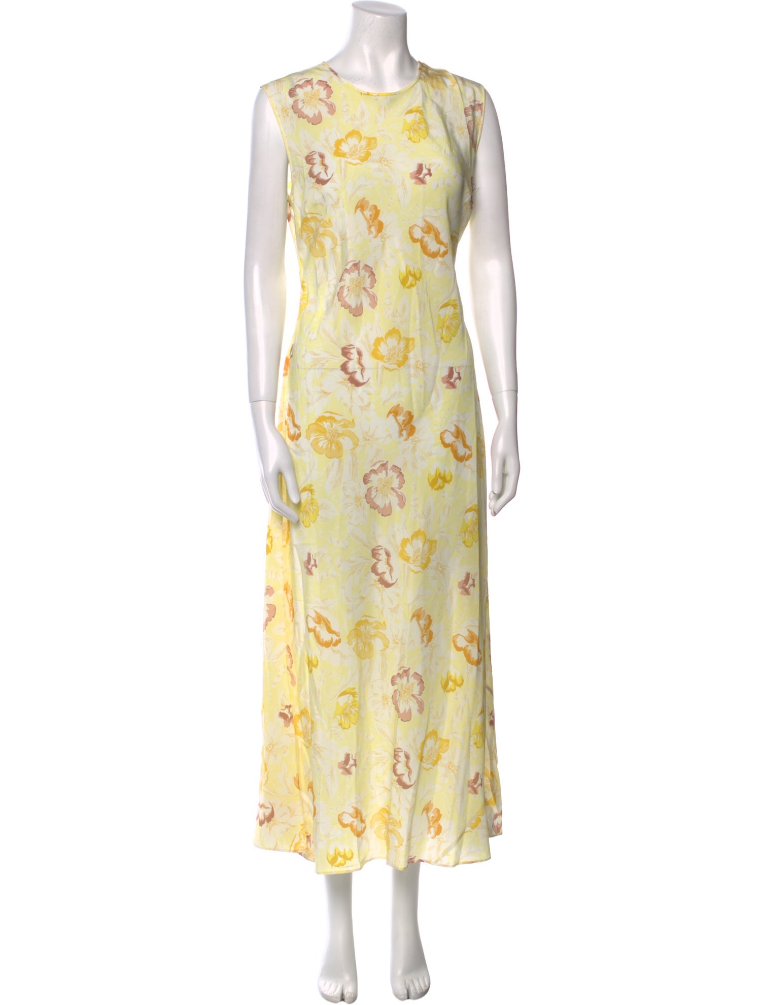 DÔEN Silk Midi Length Dress w/ Tags